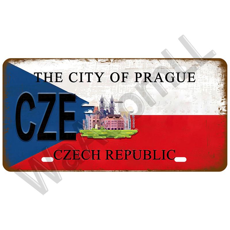 Metal Sign Germany USA Country Flag France Tin Sign Plaque Russia Spain Tinplate Plate For Wall Home Restaurant Craft Bar Decor