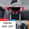 Car Phone Holder For Porsche Cayenne 2011-2022 GPS Special Gravity Navigation Mobile Bracket 360 Degree Rotating