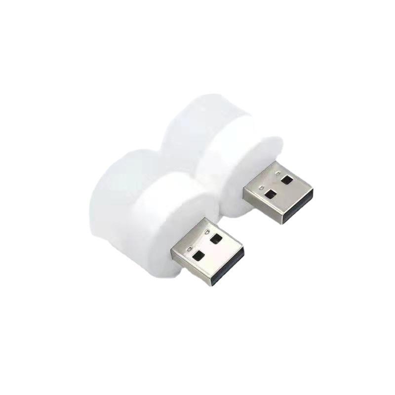 Креативный USB светодиодный ночник: Портативный, Безопасный для глаз, Многофункциональный для спальни, атмосферы, чрезвычайных ситуаций и в качестве внешнего аккумулятора.