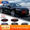 Автомобильная наклейка Ford New 2025 Горячая 1 шт. 14,5 см Автомобиль Передняя Головная Часть Капот Значок Логотип Задний Багажник Наклейка Значок Для Ford Mondeo Focus Fusion