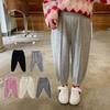 Очень подозрительные зимние джоггеры: Теплые Плотные Однотонные Брюки для Детей ET235.
