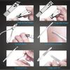 19pcs Nail Clipper Professional Nail Grooming Pedicure Kit Nail Cutter Tools With Travel Case Manicure Trimmer Scissors