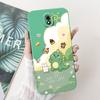 Для Samsung Galaxy J3 J5 J7 2017 Милый Рисунок Мультяшный Кролик Чехол Для Samsung J5Pro J7Pro J3 Pro 2017 Мягкие Силиконовые Чехлы для Телефона
