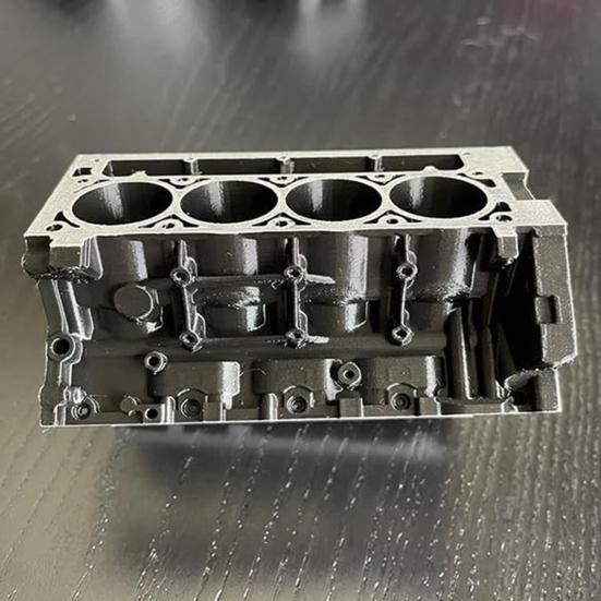 Модель двигателя. Держатель для визитных карточек. Большая емкость. Домашний офис. Школа. Настольный блок двигателя. Статуэтка из смолы. Ручка для визитных карточек. Стационарная подставка для хранения.