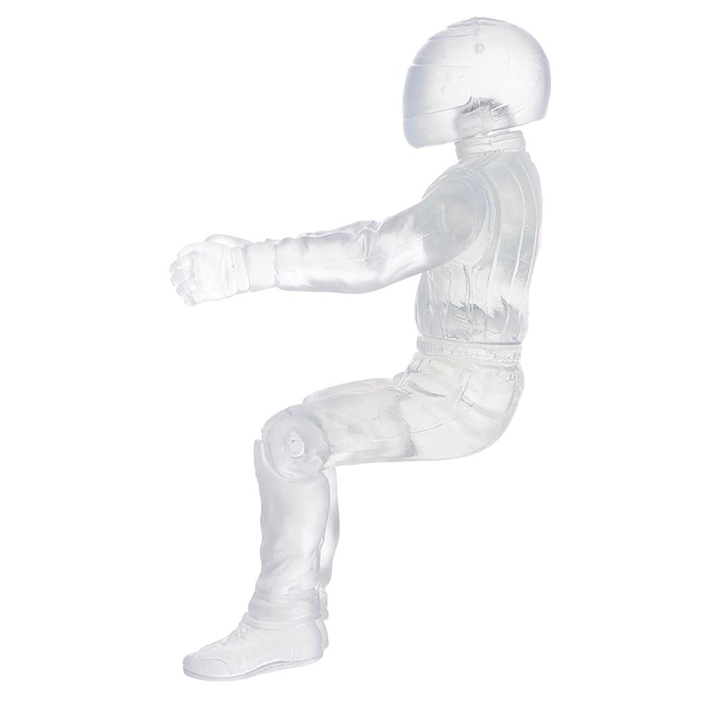 Killerbody RC Car Driver 130mm Total Height ABS DIY Part Replacement for 1 10 Traxxas Axial HSP HPI RC Touring Drifting