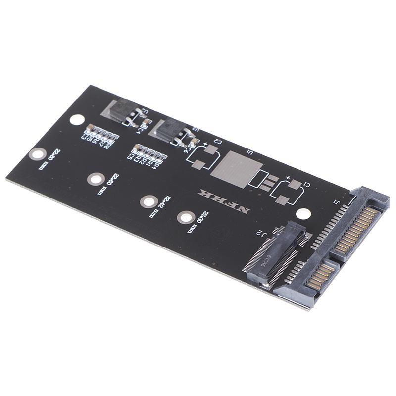 Переходник M.2 NGFF SSD на 2.5 дюйма SATA, карта-конвертер M.2 NGFF SSD в SATA3
