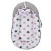 Baby Lounger Cute Elegant Soft Breathable Cotton Newborn Lounger for Bassinet Crib Shower Gift