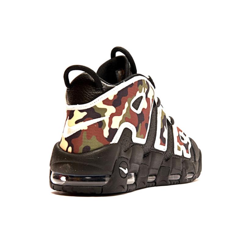 Nike Air More Uptempo 96 Камуфляж Винтаж Баскетбол CJ6122-001