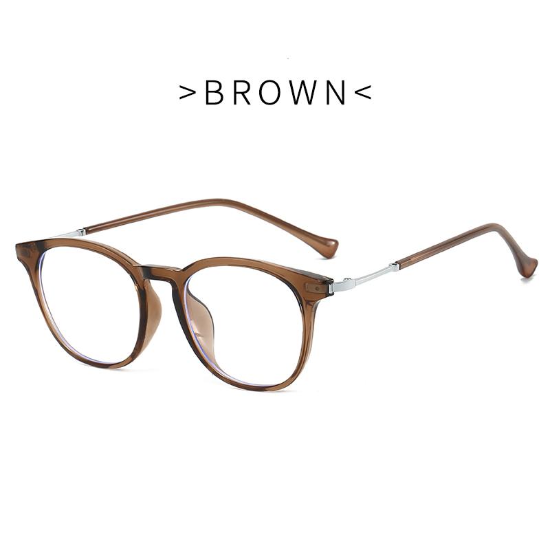 TR90 Anti Blue Light Blocking Glasses Frame Women Cat Eye Retro Eyeglasses for Ladies Optical Frame