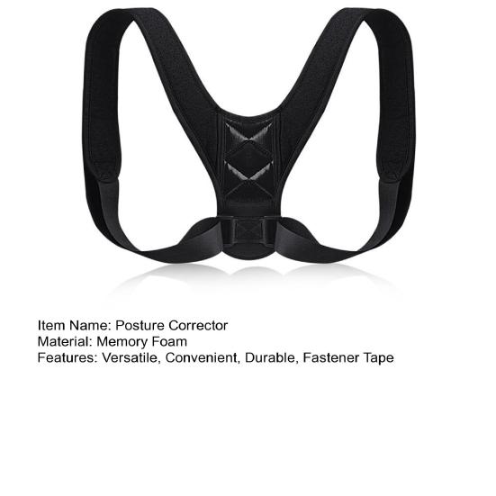 Корректор осанки спины, застежка, регулируемый пояс для коррекции горбатости, удобный пояс для поддержки спины для женщин и мужчин