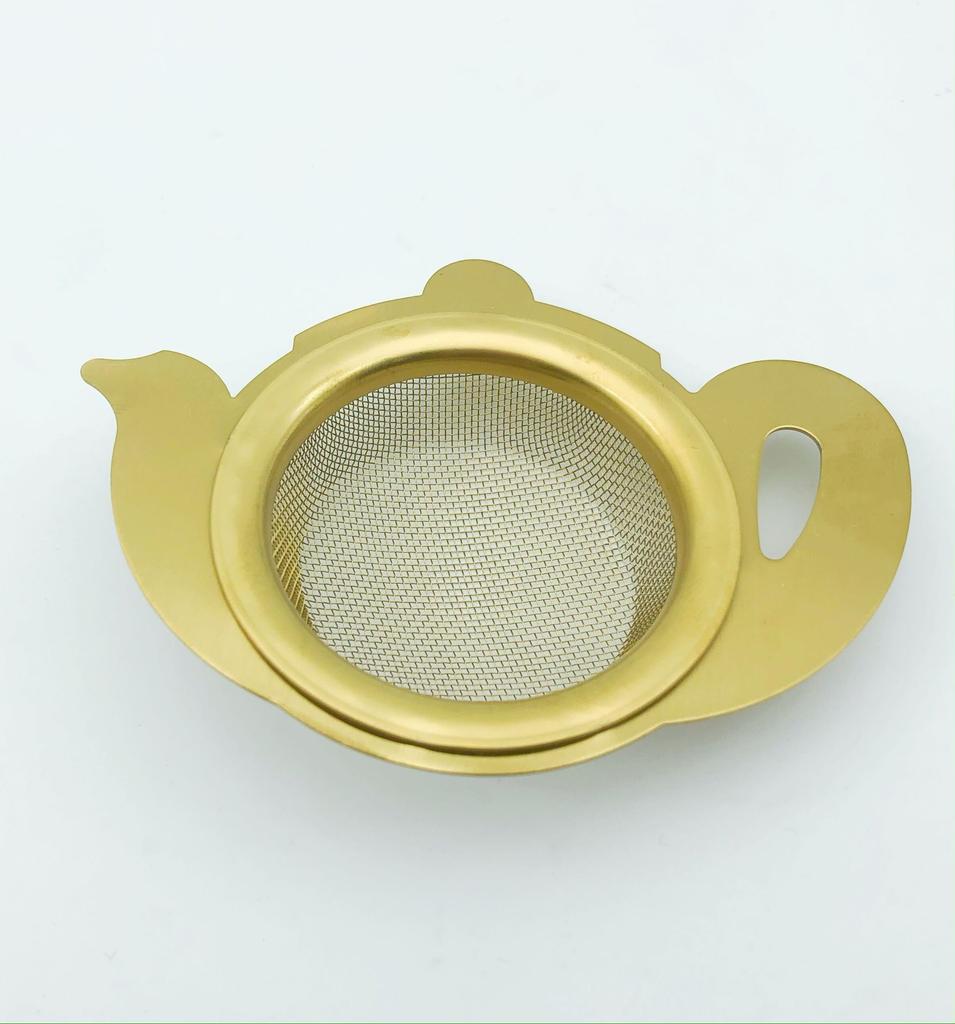 Double-layer Fine Mesh Tea Strainer Stainless Steel Filter Sieve Teaware Lace Tea Drain Useful Tea Infusers Kitchen Accessories