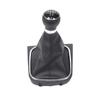 5/6 Speed Gear Shift Knob Lever Stick Gaiter Boot Cover For Vw Rabbit For Golf 5 Jetta 2005-2010 For Vw Golf 6 Jetta 2010-2 A2r3