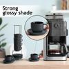 MIAMIO 75 ml x 6 Stoneware Espresso Black Colorful Interior - Mug/Cup Set, Exterior,