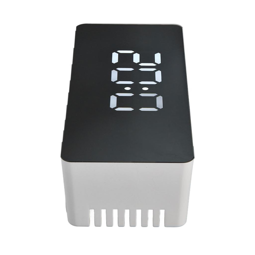 Светодиодные часы Многофункциональные с питанием от USB 3 режима подсветки Время повтора Отображение Цельсия Фаренгейта Цифровой будильник