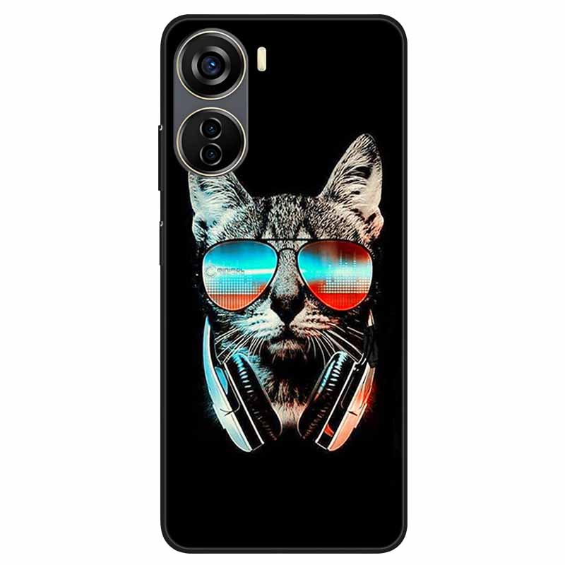 Чехол для ZTE Nubia Neo 5G Мультяшный Расписной Мягкий ТПУ Силиконовая Задняя Крышка для ZTE nubia Neo 5G Чехлы для Телефона 6.6'' 8150N Бампер Coque