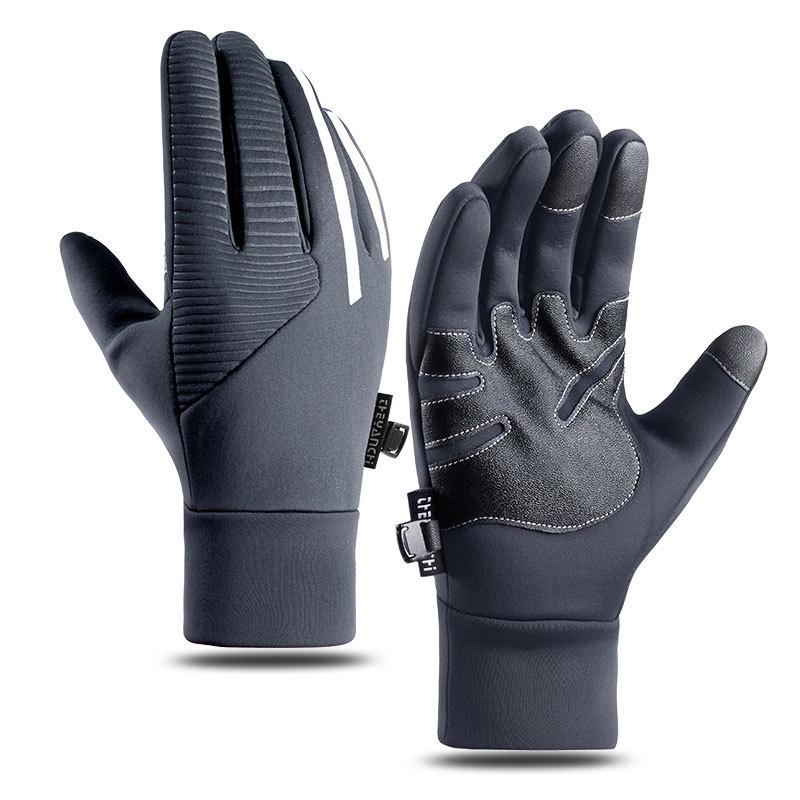 Men Women's Insulated Winter Gloves Touchscreen Compatible Water & Wind Resistant Running Cycling Driving Fishing Skiing Hiking