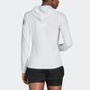 Adidas Z.N.E. Jacket With Reflective Logo Sports Hooded Jacket Women Jackets White CY5511