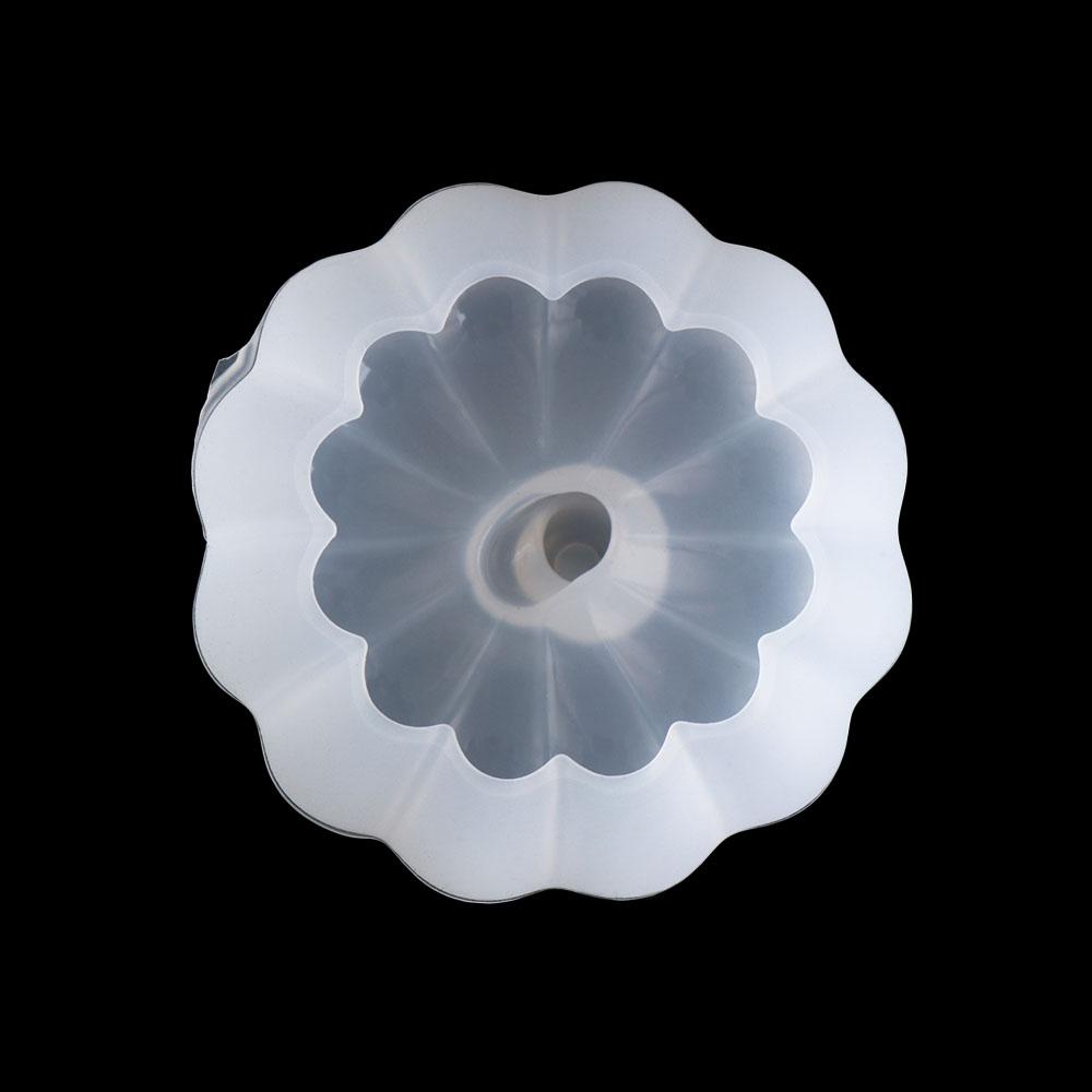 Силиконовая форма для свечи в виде тыквы Гладкая форма для мыла в виде тыквы Форма для мыла Форма для тыквы Изготовление свечей