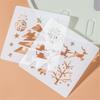 Stamp Album Decorative DIY Craft PaintingTemplate Scrapbooking Merry Christmas Layering Stencils