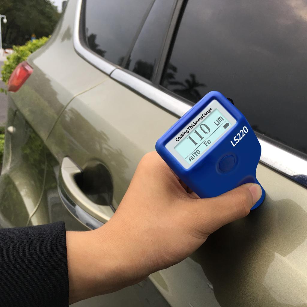 LS220 Coating Thickness Measuring Device Testech Coating Thickness Gauges for Cars