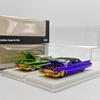 Mechanic 1:64 Cadillac Deville 1960 Gold Wheel Diecast Collection Car Model AGS1