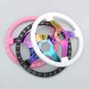 NEW JDM 14inch ABS Steering Wheel Neo Chrome Spoke Black White Pink Racing Sports Steering Wheel