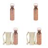 Portable Electroplated Copper Water Bottle 304 Stainless Steel Sports Water Bottle  Outdoor Sports