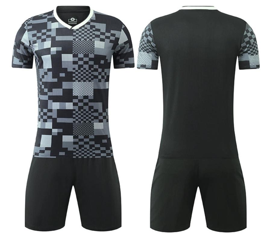 Custom OEM Soccer Jersey Set for Adults - High Quality Football Kits with Team Logo Printing, Multiple Sizes Available