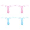 1/2/4/6Pcs Eyebrow Stencil Hollow Eyebrow Template with Handle Brow Mapping Guide Auxiliary Card Reusable Women Girls Fast Brow Shaping Tools