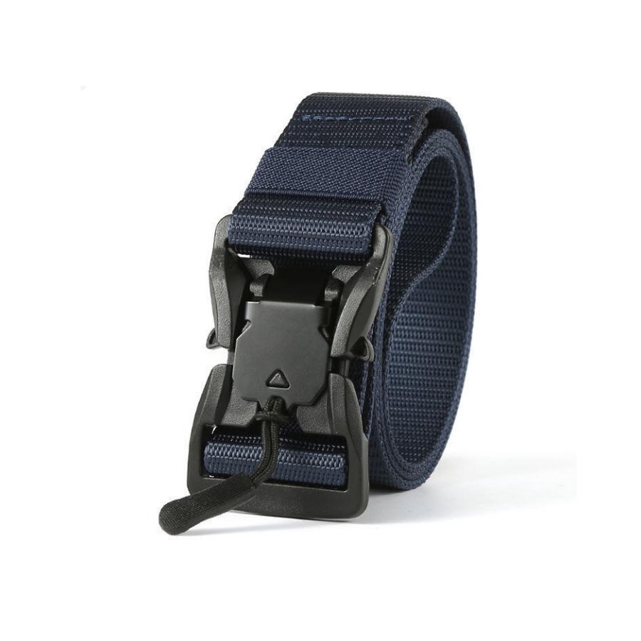 Мужской ремень для охоты на открытом воздухе, черный, военный, тактический, быстросъемная магнитная пряжка, многофункциональный, холщовый, нейлоновый, поясной ремень