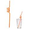 Reusable Spiral Straws –PET Plastic, Food-Grade Safe, Ideal For Birthday Parties, Holidays, Weddings, Beach Cocktails, Drink Decorations