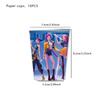 К-поп Охотники на демонов Украшение на день рождения Воздушные шары Принадлежности для вечеринки Одноразовая посуда Баннер Серпантин Принадлежности для детского праздника Подарки