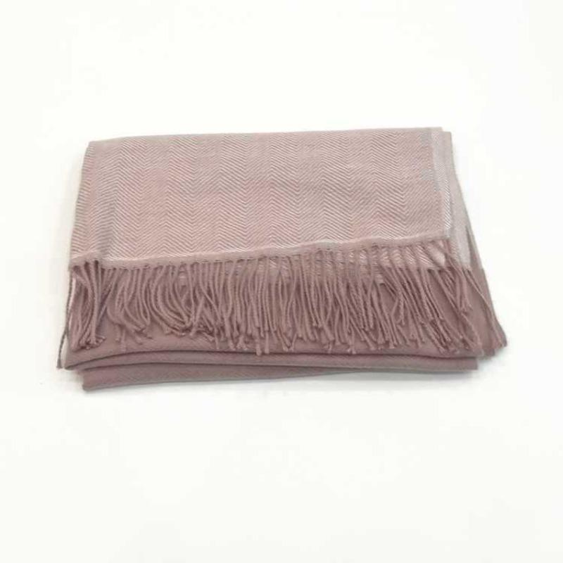 Осень и зима новый узор в елочку сращивание имитация кашемира шарф женский двухцветный утолщенный шарф шаль фабрика