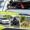 Jumper Cables Adapter Compatible with Ryobi 18V Battery, 8AWG 5.9FT Portable Battery Jump Starter for Starting Car Light Vehicles