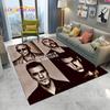 3D Печать U2 Rock Bang Bono Ковер, Ковер для Гостиной Детской Спальни Дивана Придверный Коврик Декор, Детский Нескользящий Коврик для Пола