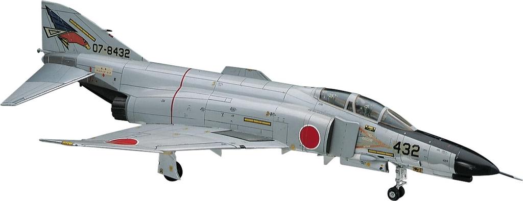 Hasegawa Japan Air Force Phantom II Interceptor Fighter Plastic Model Kit C1 1/72 Self-Defense F-4EJ
