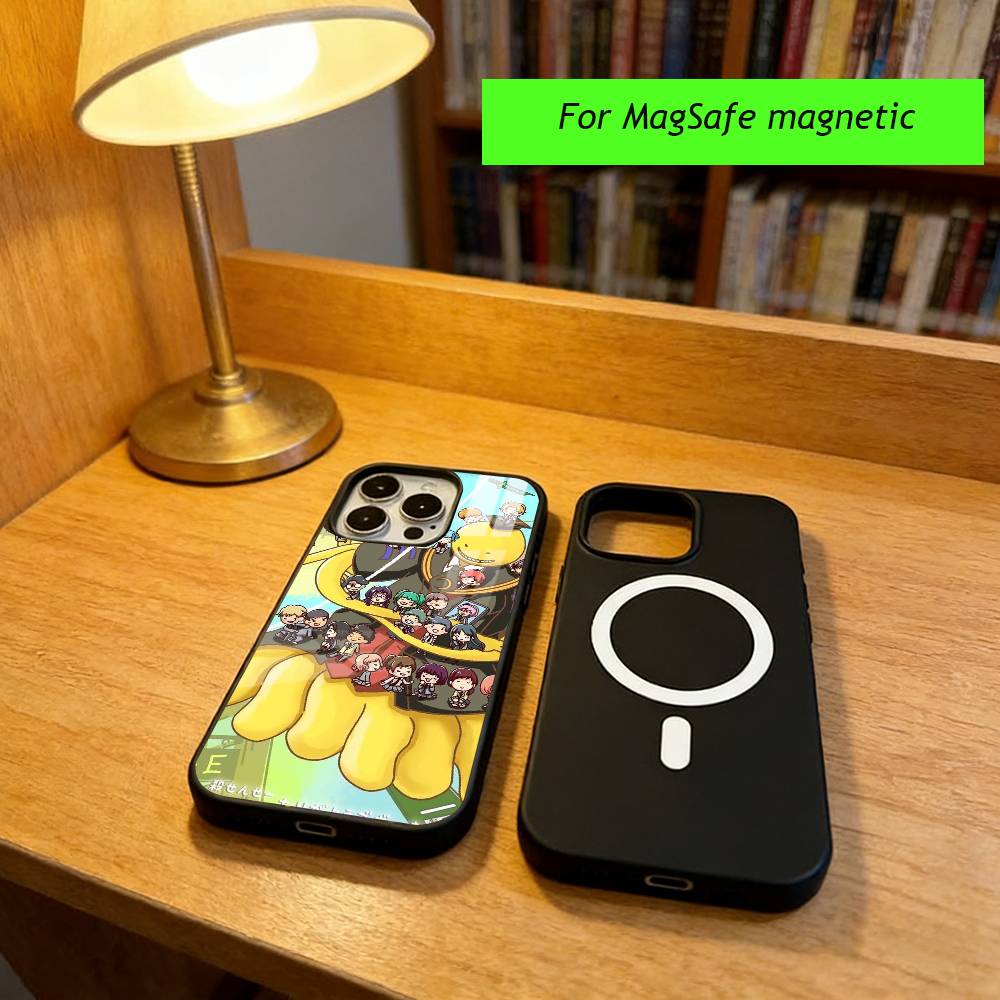 Чехол для телефона Аниме А-Класс Убийц-m Для iPhone17,16,15,14,13,12,11 Plus,Pro Магнитный Для Magsafe Беспроводной Зарядки