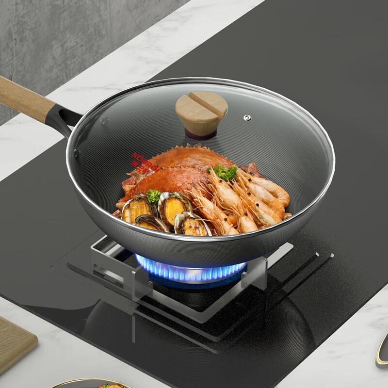 Kangbach 32cm Non-Coating Rust-Proof Wok Set