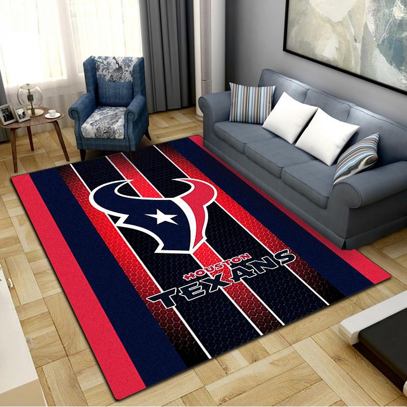 Houston Texans Carpet Rug for Living Room Bedroom Home Sofa Decoration,Kids play Non-slip Floor Mat