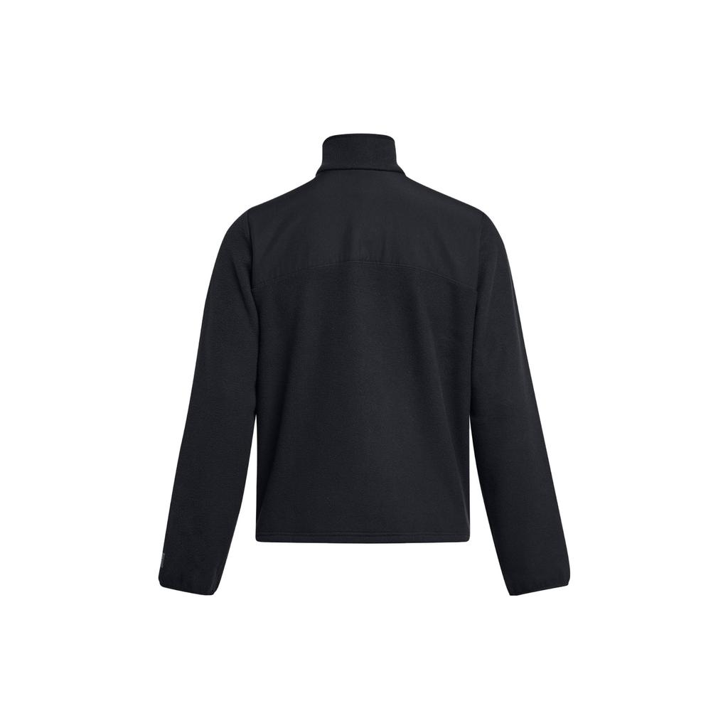 Under Armour Женская флисовая куртка Maxx Solid Color Full Zip из микрофлиса, черная 1379919-001