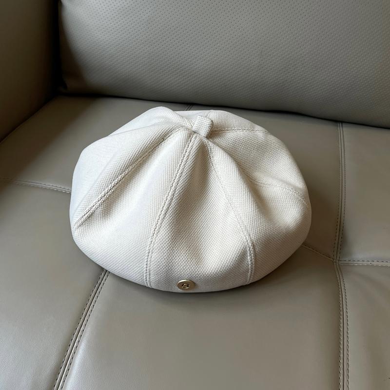 Берет женский весна и осень интернет знаменитость мода однотонный восьмиугольная шляпа круглое лицо маленькая ретро шляпа художника