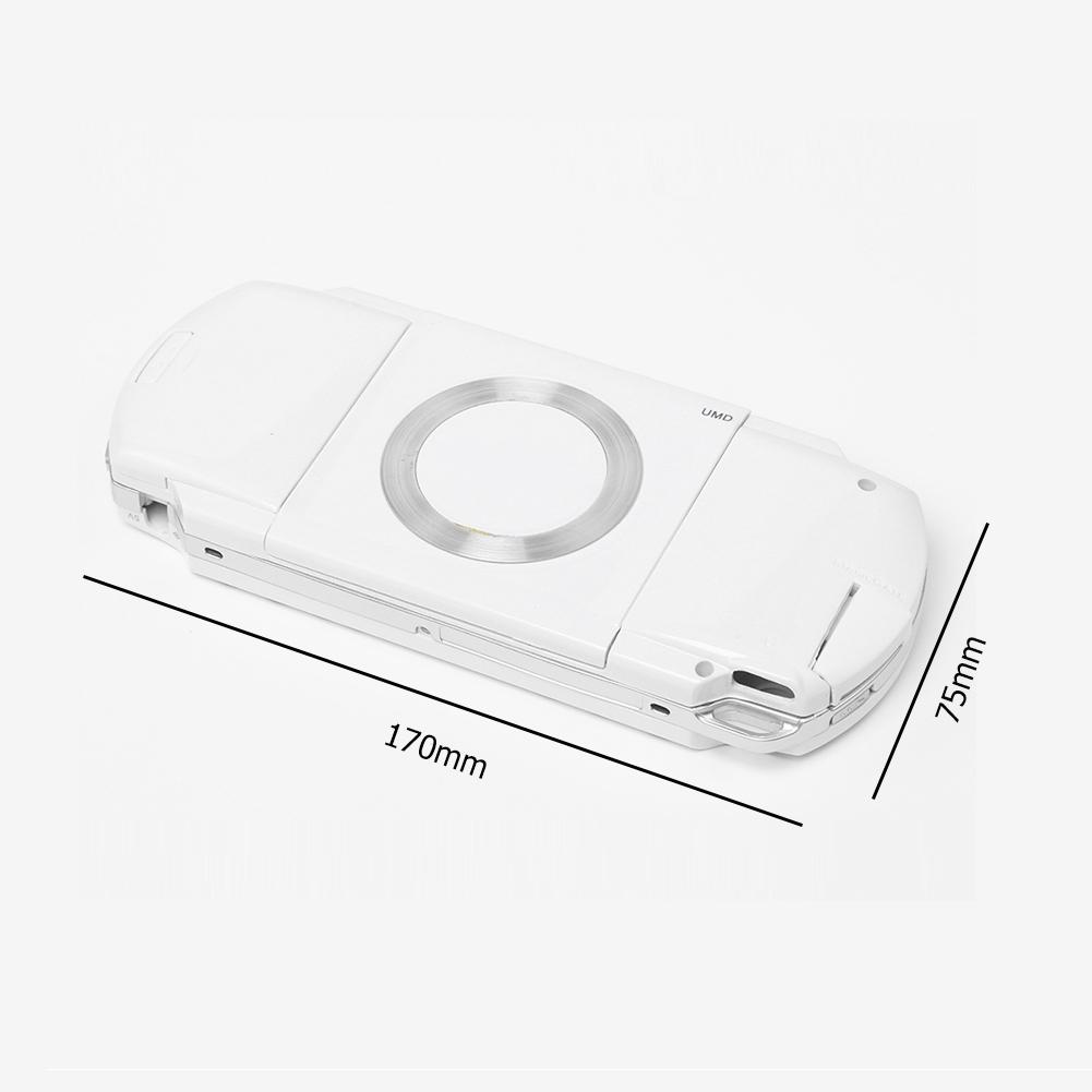 Полный корпус для PSP1000 Корпус игровой консоли PSP 1000, лицевая панель, крышка с кнопками, винтами, профессиональный комплект защиты корпуса