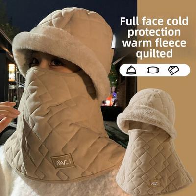 Пуловерная шапка, защищающая от холода, теплая манишка, новая шапка-бини, для занятий спортом на открытом воздухе