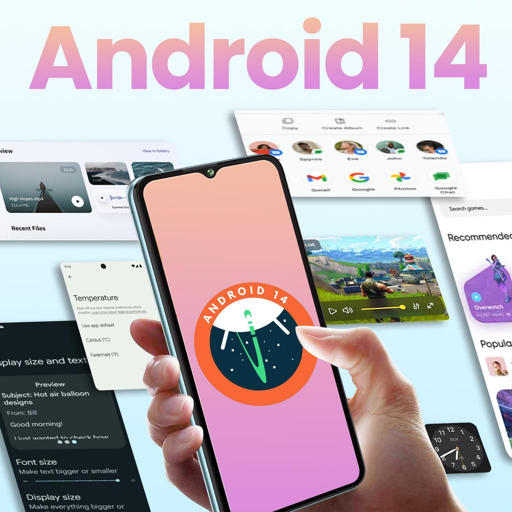 CUBOT A10 Mobile Phones Sim Free Unlocked - 12GB+128GB Smartphone Android 14, 6.56" HD+ Display, 48MP+16MP, 5100mAh/18W, Dual SIM 4G/Face ID/GPS/OTG