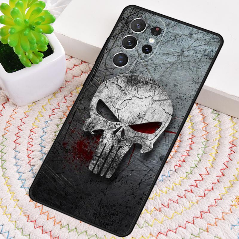 Чехол для телефона DIAMOND SKULL для Samsung Galaxy note 10 pro S26 Ultra S23 S24 FE S25 S21 S22 PLUS ударопрочный
