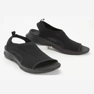 Женские босоножки большого размера на толстом каблуке, летние повседневные однотонные туфли с перекрестными ремешками, размеры 35-43