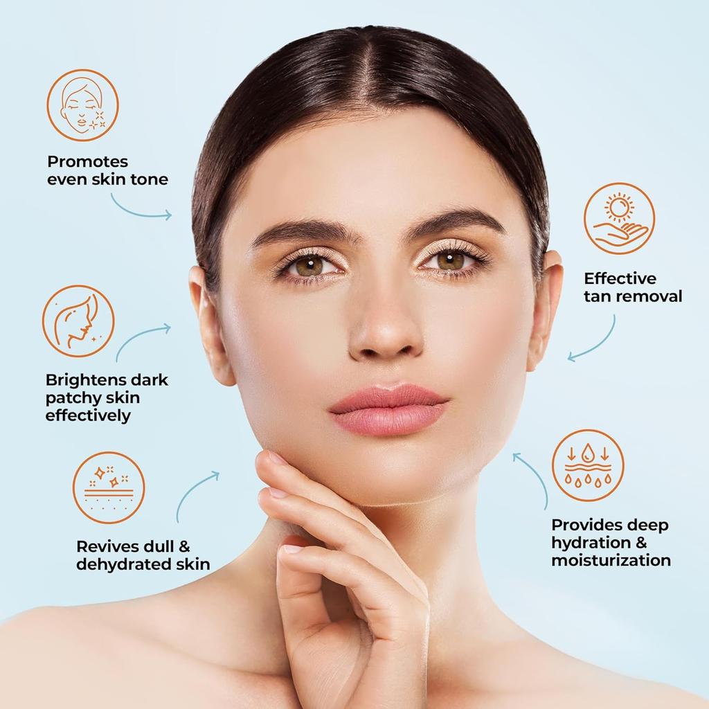 Oxylife Salon Professional Набор для удаления загара 500 г для мгновенного сияния и ровного тона кожи