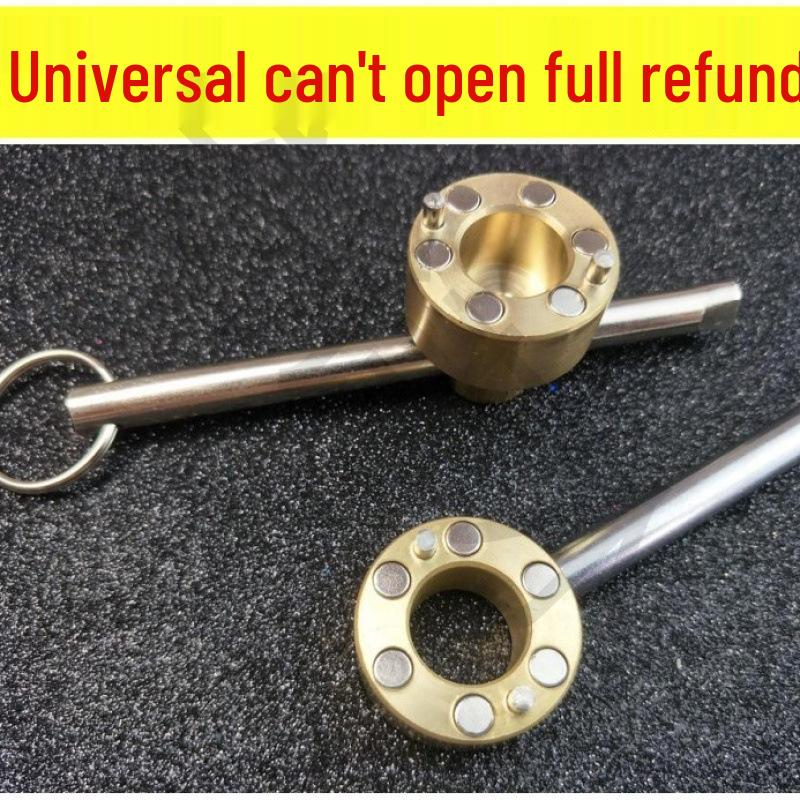 Magnetic Water Valve Key Wrench for Tap, Gate, and Meter Valve Locking