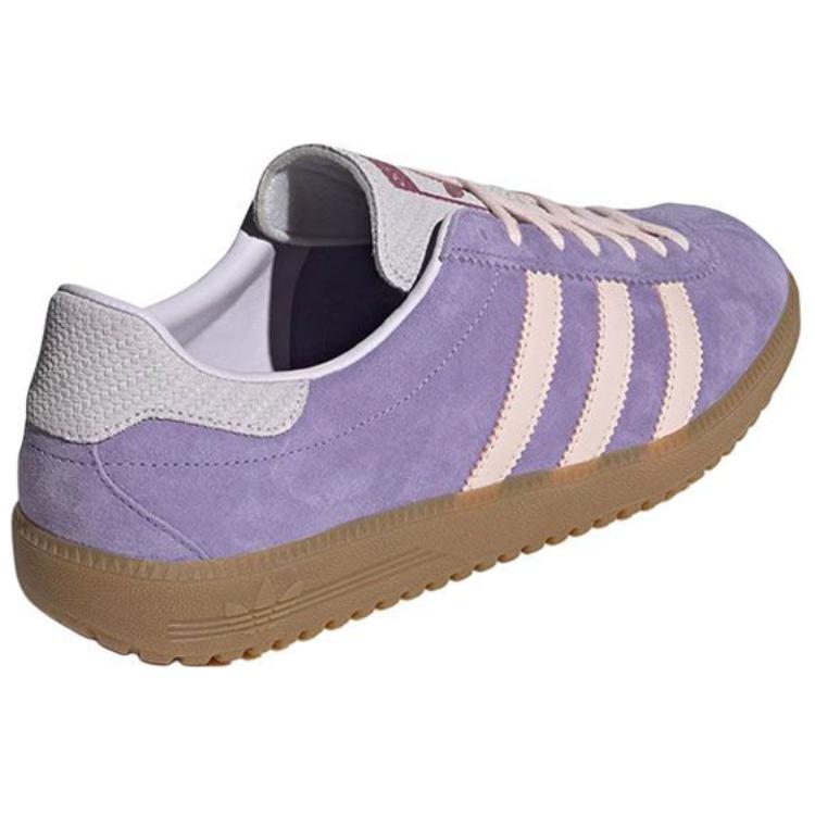 adidas Originals Бермуды Удобные Мягкие Тонкая Подошва Нескользящие Износостойкие Низкие Кеды для Скейтборда Унисекс Кроссовки Фиолетовые JR7157