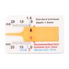 Auto Car Wheel Tread Depthometer Depth Indicator Ruler Plastic Tread Gauge Tire Tread Depth Meter Tire Wheel Measure Tool